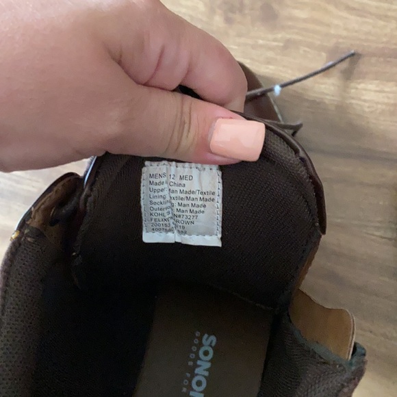 Men Sonoma boots size 12 brown - Picture 5 of 5